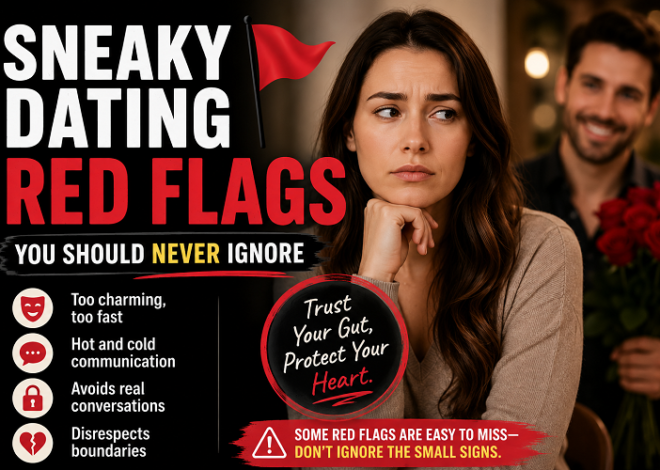 How to Identify Sneaky Red Flags in Today’s Dating World